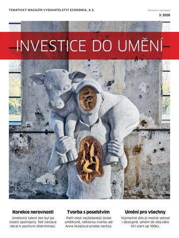 Obálka e-magazínu Ekonom 11 - 19.3.2026 Investice do umění
