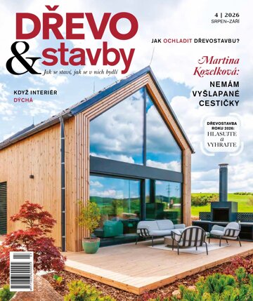 Obálka e-magazínu DŘEVO&stavby 4/2026