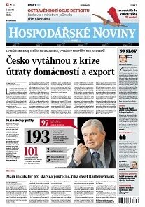 Obálka e-magazínu Hospodářské noviny 150 - 5.8.2013