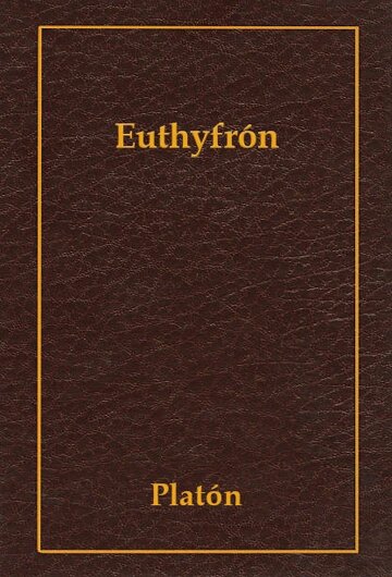 Obálka knihy Euthyfrón