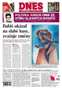 Obálka e-magazínu MF Dnes 2.10.2014