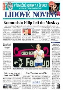 Obálka e-magazínu Lidové noviny 5.11.2014