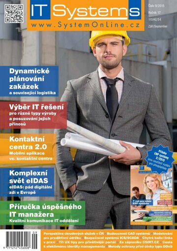 Obálka e-magazínu IT Systems 9/2015