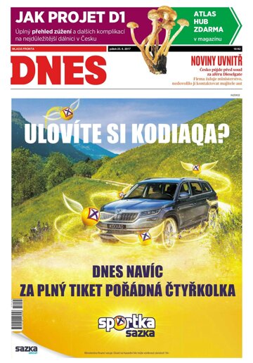 Obálka e-magazínu MF Dnes 23.6.2017