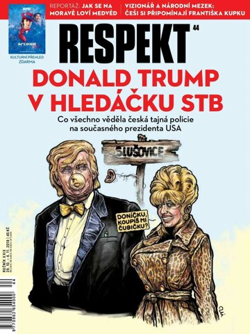 Obálka e-magazínu Respekt 44/2018