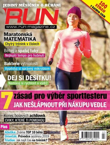 Obálka e-magazínu RUN 03/2019