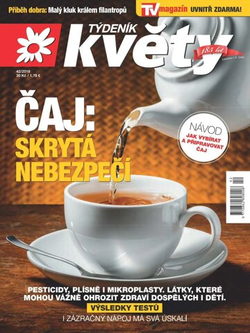 Obálka e-magazínu Týdeník Květy 42/2019