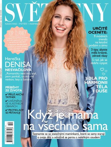 Obálka e-magazínu Svět ženy 11/2019