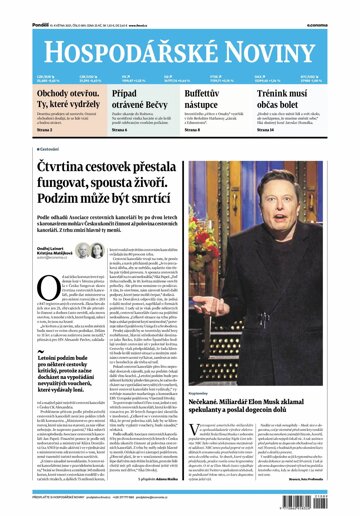 Obálka e-magazínu Hospodářské noviny 089 - 10.5.2021