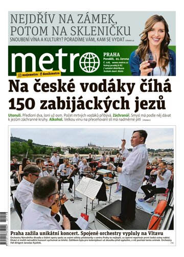 Obálka e-magazínu deník METRO 21.6.2021