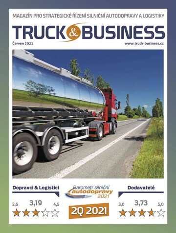 Obálka e-magazínu Ekonom - příloha Ekonom 26 - 24.6.2021 Truck Business