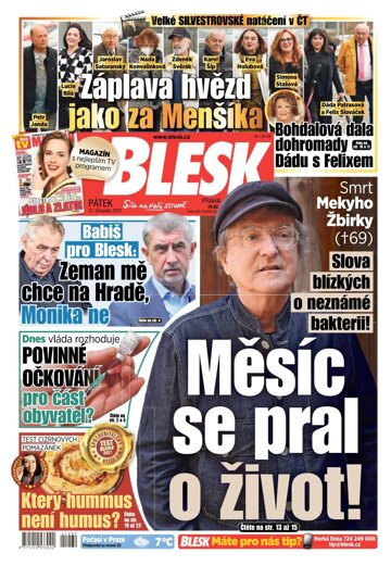 Obálka e-magazínu Blesk 12.11.2021