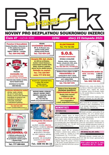 Obálka e-magazínu Risk 47/2021