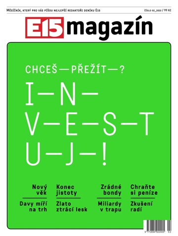 Obálka e-magazínu E15 MAGAZÍN 2/2022