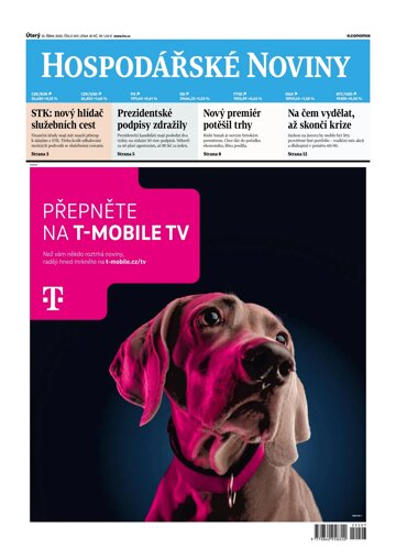 Obálka e-magazínu Hospodářské noviny 207 - 25.10.2022