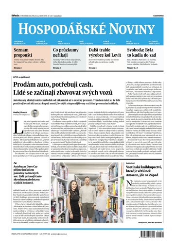 Obálka e-magazínu Hospodářské noviny 246 - 21.12.2022