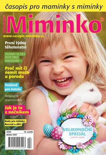 Obálka e-magazínu Miminko 4/2021