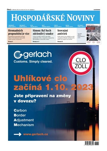 Obálka e-magazínu Hospodářské noviny 181 - 19.9.2023