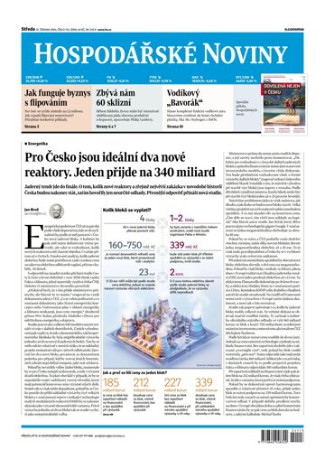 Obálka e-magazínu Hospodářské noviny 113 - 12.6.2024