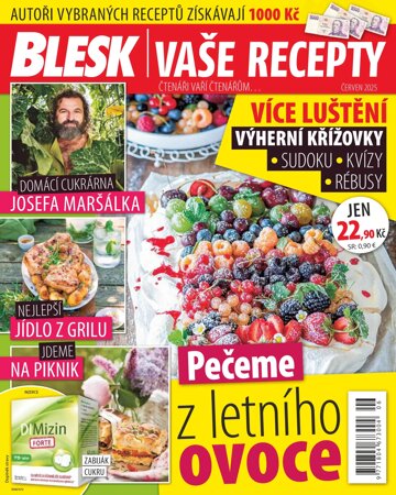 Obálka e-magazínu BLESK VAŠE RECEPTY 6/2025
