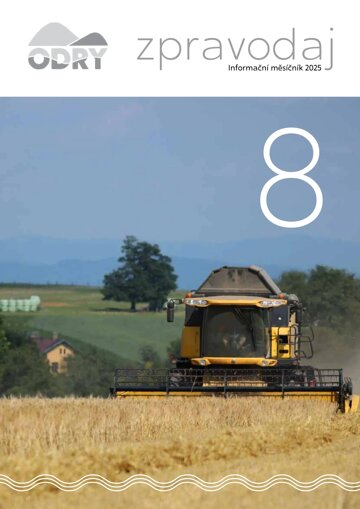 Obálka e-magazínu Oderský zpravodaj 8/2025