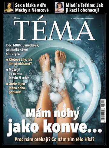 Obálka e-magazínu TÉMA 15.8.2025