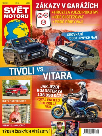 Obálka e-magazínu Svět motorů 40/2025