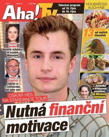Obálka e-magazínu AHA! Tv - 09.10.2025