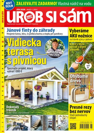 Obálka e-magazínu Urob si sám 6/2026