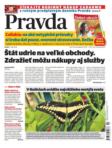 Obálka e-magazínu Pravda 27. 5. 2026