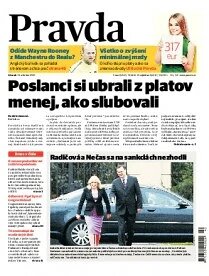 Obálka e-magazínu Pravda 19.10.2010