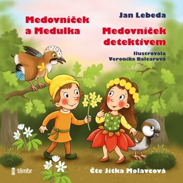 Obálka audioknihy Medovníček detektivem a Medovníček a Medulka