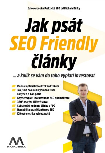 Obálka knihy Jak psát SEO Friendly články