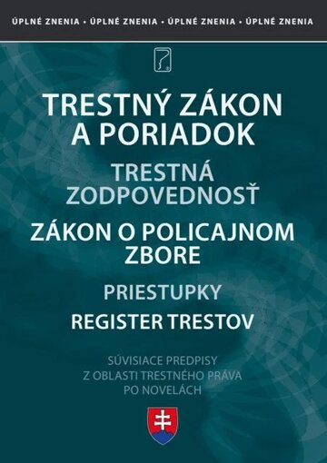 Obálka knihy Trestné právo, Policajný zbor