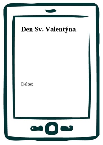 Obálka knihy Den Sv. Valentýna