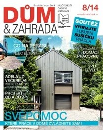 Obálka e-magazínu Dům a zahrada 8/2014