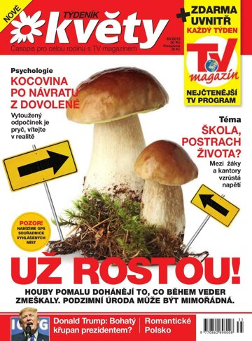 Obálka e-magazínu Týdeník Květy 35/2015