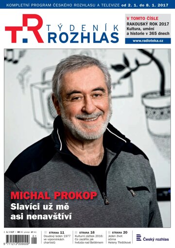 Obálka e-magazínu Týdeník Rozhlas 1/2017