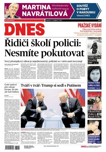 Obálka e-magazínu MF Dnes 8.7.2017