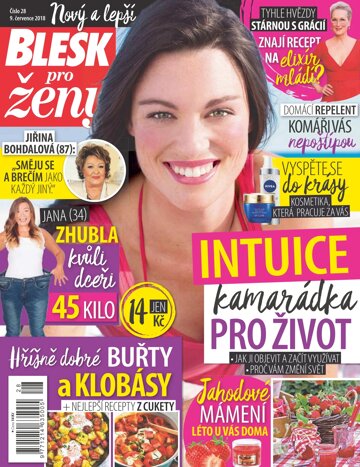 Obálka e-magazínu Blesk pro ženy 9.7.2018