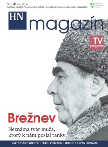 Obálka e-magazínu Prílohy HN magazín číslo: 41 ročník 4.