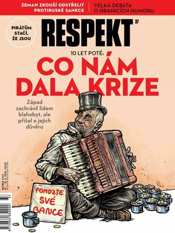 Obálka e-magazínu Respekt 37/2018