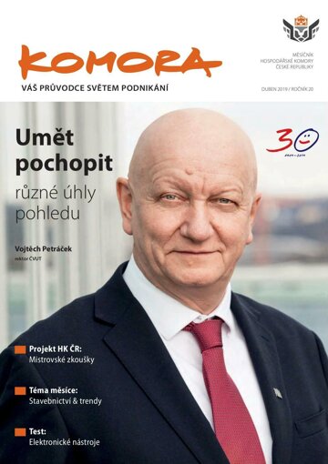 Obálka e-magazínu KOMORA 4/2019