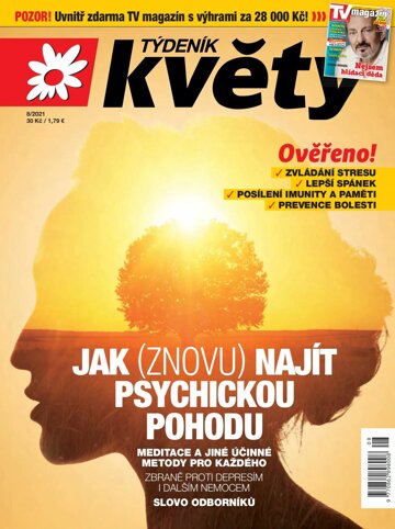Obálka e-magazínu Týdeník Květy 8/2021