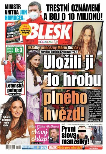 Obálka e-magazínu Blesk 6.5.2021