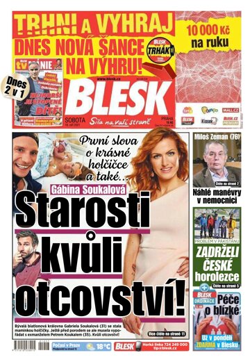 Obálka e-magazínu Blesk 18.9.2021