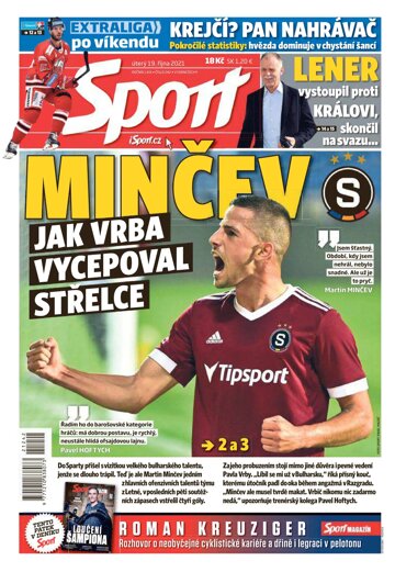 Obálka e-magazínu Sport 19.10.2021