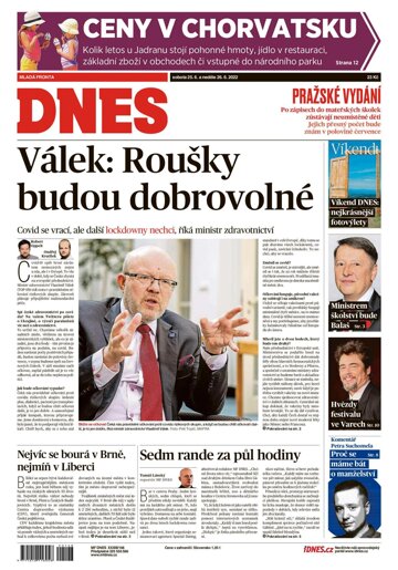 Obálka e-magazínu MF Dnes 25.6.2022