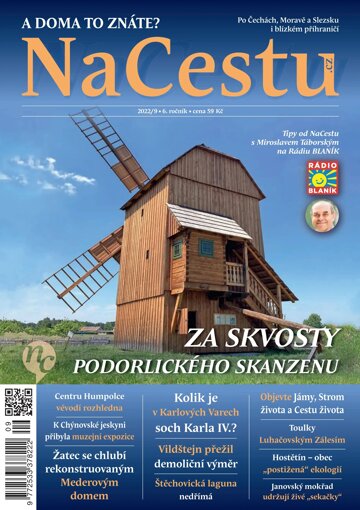 Obálka e-magazínu NaCestu 9/2022