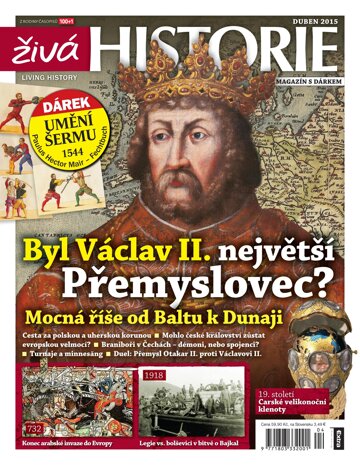 Obálka e-magazínu Živá historie 4/2015